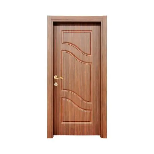 [P-002] Porte Intérieure en Bois avec Motifs Sculptés – Élégance et Raffinement